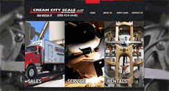 Desktop Screenshot of creamcityscale.com
